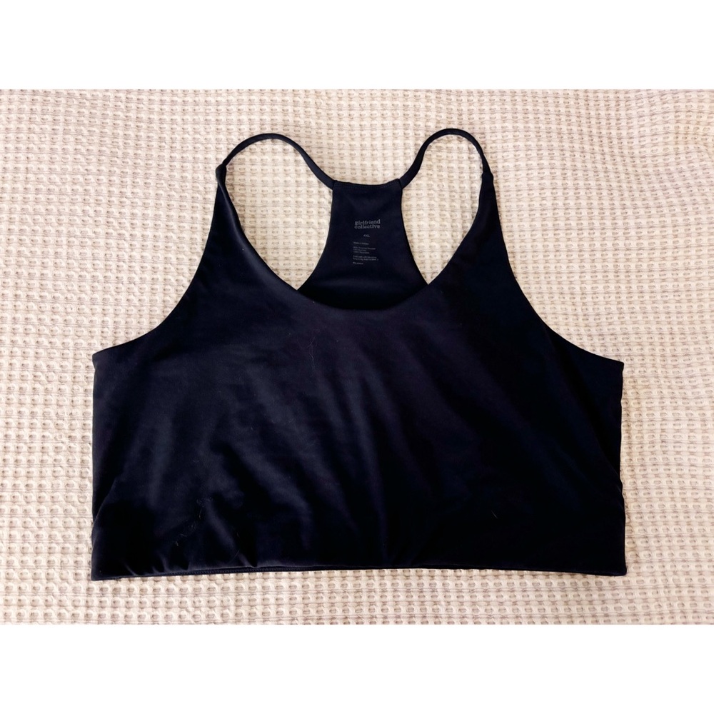 Girlfriend Collective Blue Sports Bra Intimates